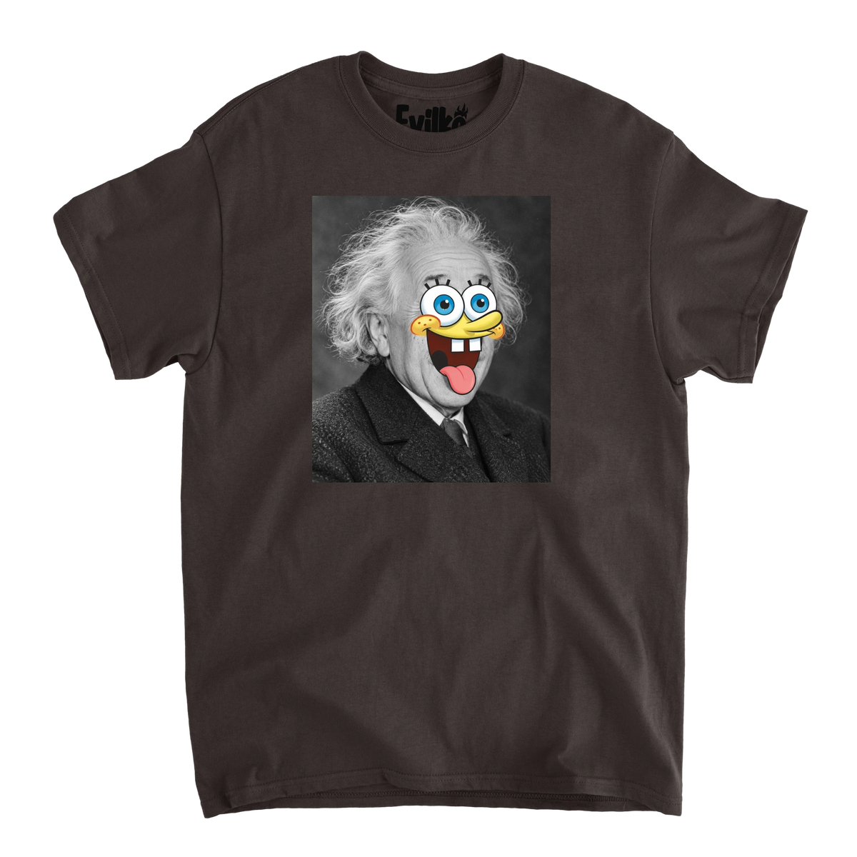 Bob Einstein — Mens Tee — Dark Chocolate — Front
