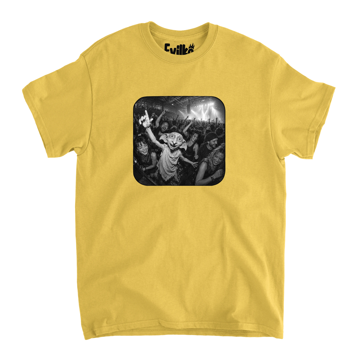 Dobby Concert Crowd — Mens Tee — Daisy — Front