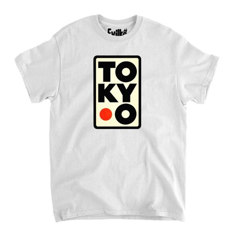 Tokyo — Mens Tee — White — Front