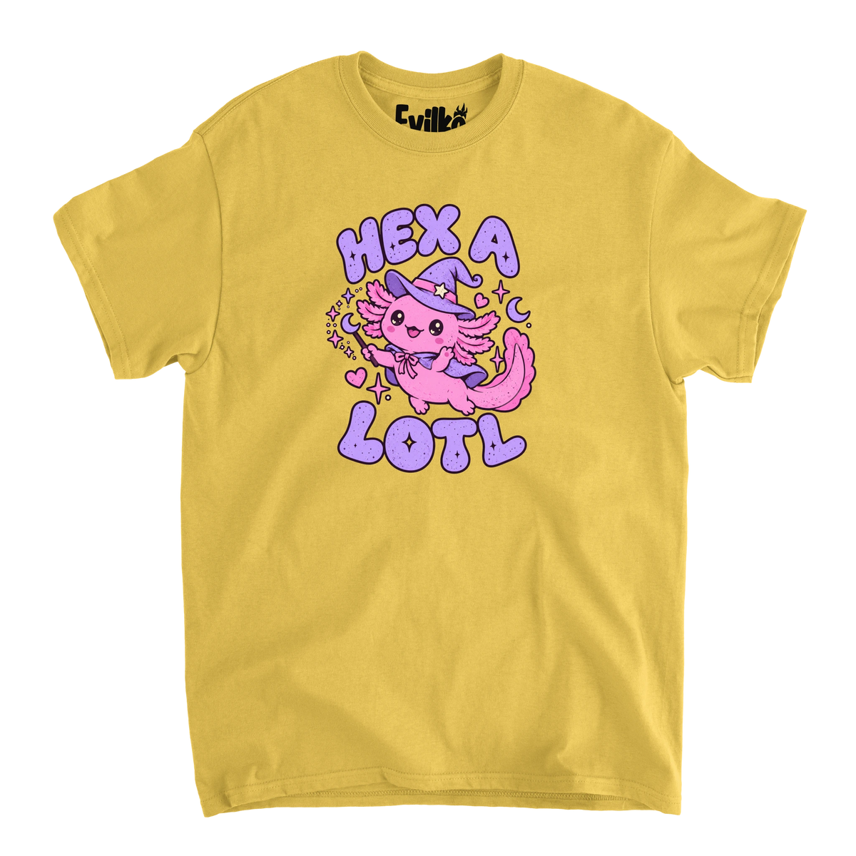 Hex A Lotl — Mens Tee — Daisy — Front