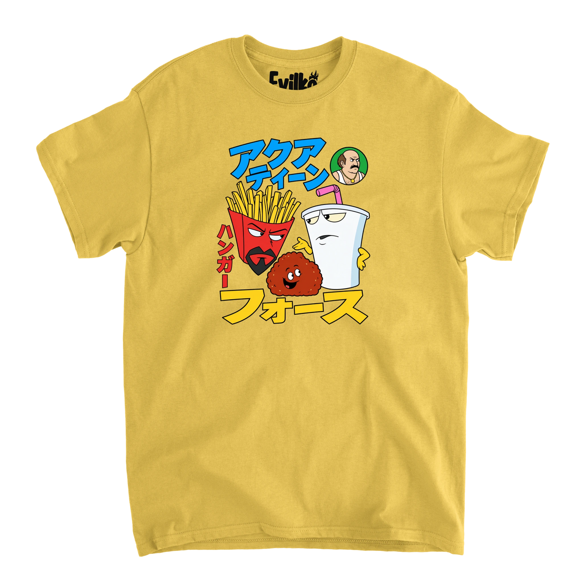 Aqua Teen Hunger Force Japanese — Mens Tee — Daisy — Front