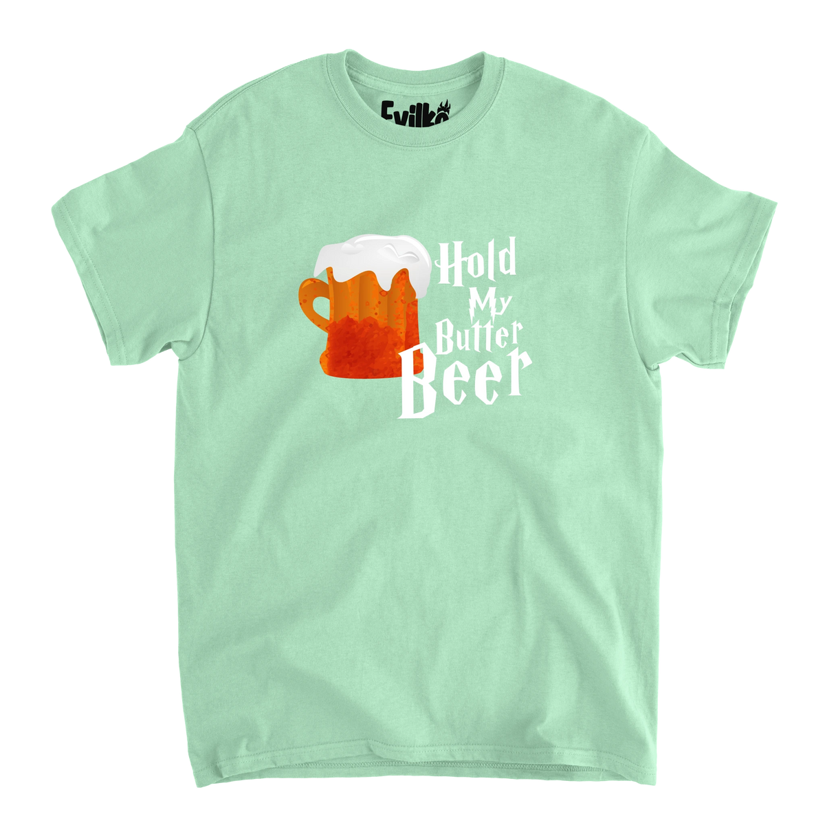 hold my butter bear — Mens Tee — Mint — Front